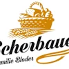 <p>B&auml;ckerei <strong><em>Scherbauer</em></strong></p> Logo